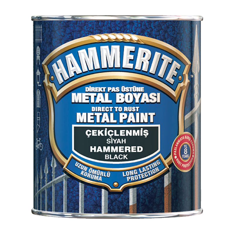 Hammerite Direkt Üstü Çekiçlenmiş Metal Boyası